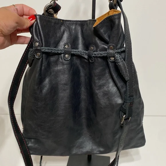 Patricia Nash Suede & Leather Colorblock Bag - Picture 11 of 16